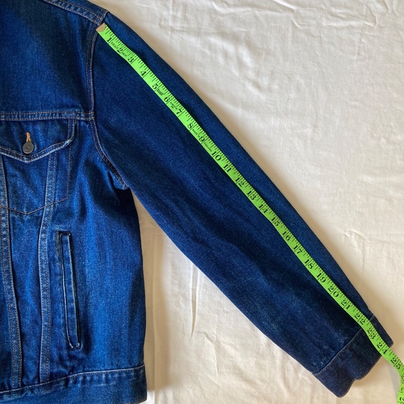 Vintage Silver Spur Western Wear Denim Blue Jean Jacket Men's Size Large - Picture 6 of 9